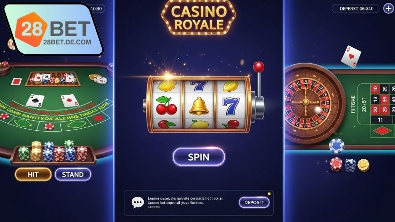 Casino 28BET đẳng cấp chuyên nghiệp 2 Ưu điểm khi chơi casino 28BET