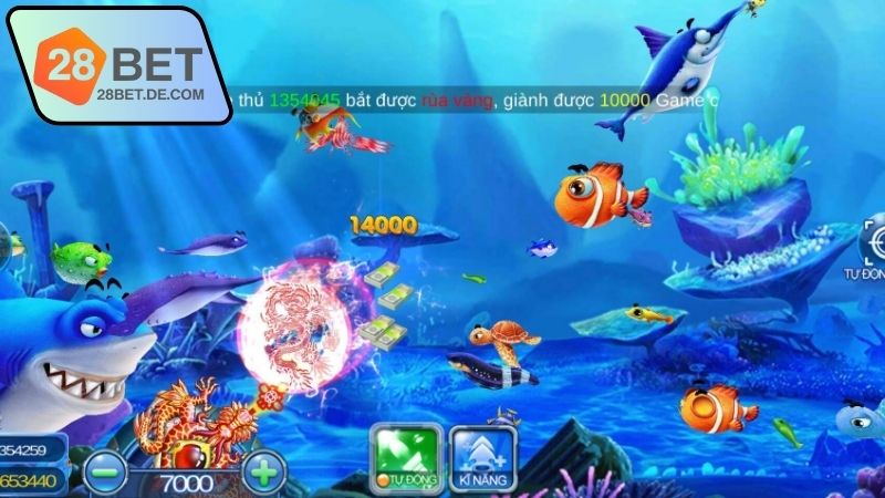Chiến thuật bắn cá 28BET cơ bản