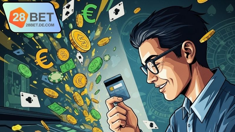 Nạp tiền 28BET an toàn tiện lợi 2 Ưu điểm khi nạp tiền 28BET